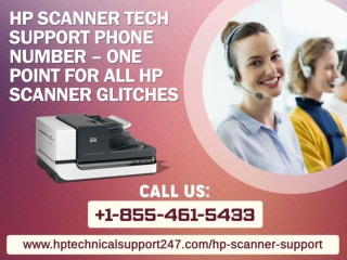 Hp Scanner Tech Support Phone Number 1 855-461-5433