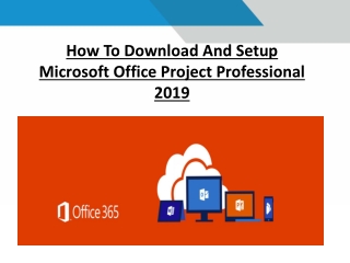 How To Download And Setup Microsoft Office Project Professional 2019