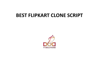 Flipkart Clone Script | WEBSITE SCRIPTS