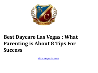 Professional and Best Daycare Las Vegas in Nevada