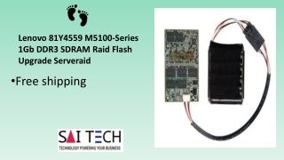 Lenovo 81Y4559 M5100-Series 1Gb DDR3 SDRAM Raid Flash Upgrade Serveraid