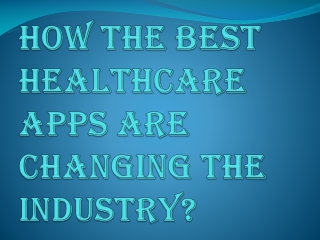 Best Healthcare Apps for Pharmaceutical Companies