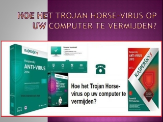 Hoe het Trojan Horse-virus op uw computer te vermijden?