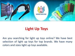 Light Up Toys