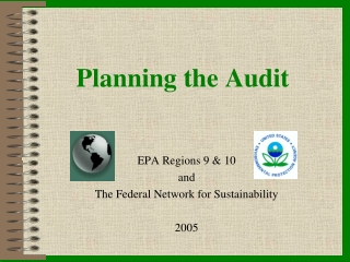 Planning the Audit