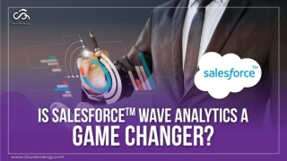 Is salesforce wave analytics a game changer