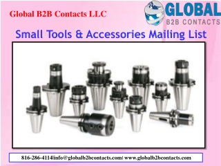 Small Tools & Accessories Mailing List