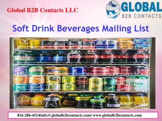 Soft Drink Beverages Mailing List