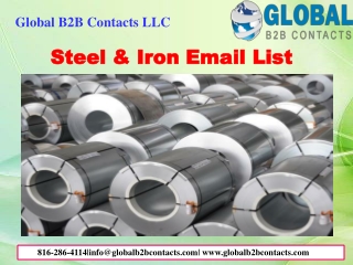 Steel & Iron Email List