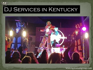 DJ Service in Kentucky
