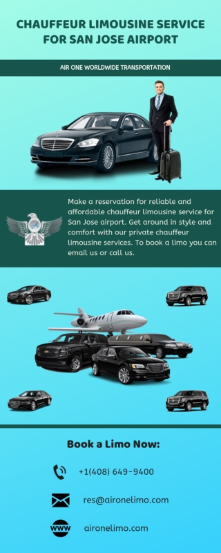 Chauffeur Limousine Service For San Jose Airport