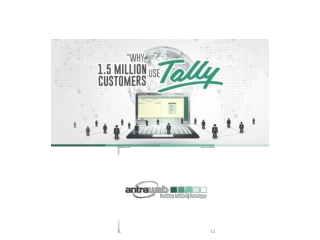 Why 1.5 million customer use Tally Software?