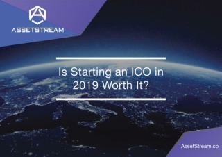 Is starting an ICO in 2019 worth it?