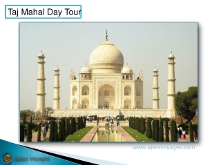 Taj Mahal Day Tour