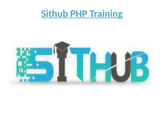 PHP Traning