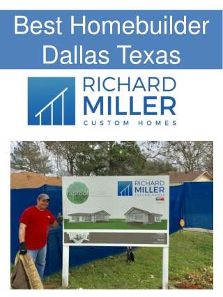 Best Homebuilder Dallas Texas