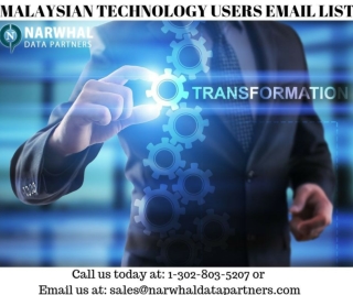 Best Malaysian Technology Users Email List | Malaysia Tech Leads IN USA