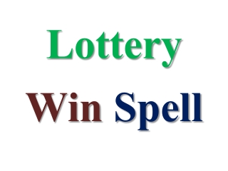 Most powerful money spell to make you win lotto in 3 days.