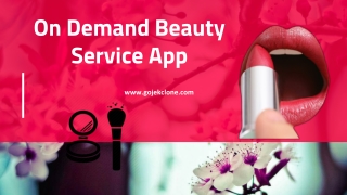 On demand beauty service app at any time