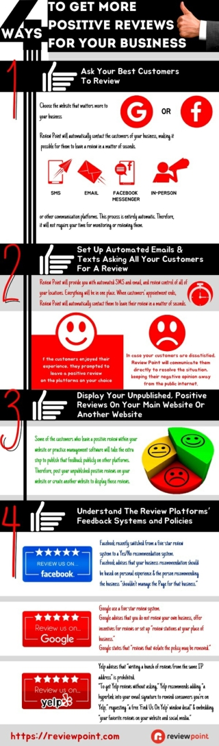 4 Ways to Get More Positive Reviews for Your Business