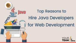 Why Should you Hire Java Developers for Web Development?