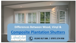 Composite Plantation Shutters