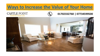 Ways to Increase the Value of Your Home