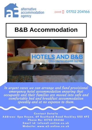 B&B Accommodation