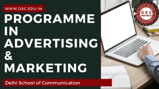 Programme in Advertising & Marketing
