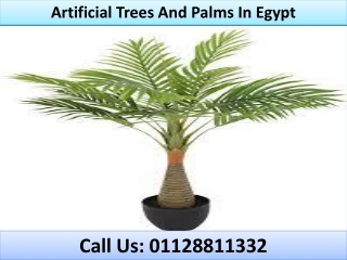 Artificial Trees and Palms In Egypt