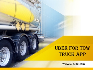Towing & Roadside Assistance On Demand App
