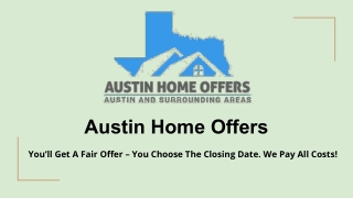 Best Way To Sell House Fast Austin - Austin Home Offers