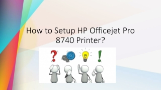 HP Officejet Pro 8740 Unboxing and Setting Up | 123.hp.com/ojpro8740