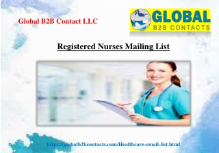 Registered Nurses Mailing List