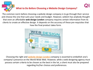 web Design London