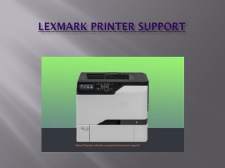 Lexmark Printer Support