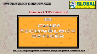 Denmark CTO's Email List