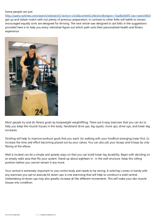 Have You Been Feeling Ill? Why Getting Into Good Shape Is Vital!