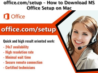 office.com/setup - How to Download Microsoft Office Setup