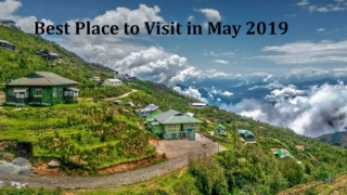 Best Place to Visit in May in India