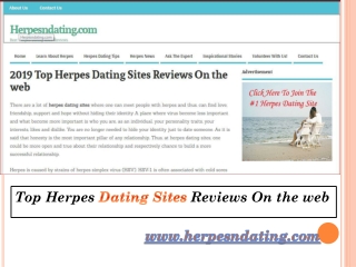 Herpes Dating Site - Meet Singles With Herpes