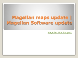 Magellan maps update | magellangps.com