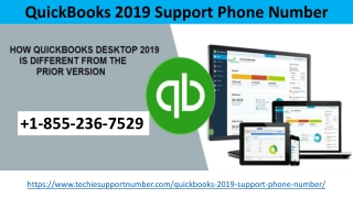 Dial our QuickBooks 2019 Support Phone Number 1-855-236-7529 and resolve all QuickBooks errors