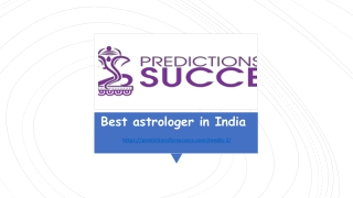 Best astrologer in India