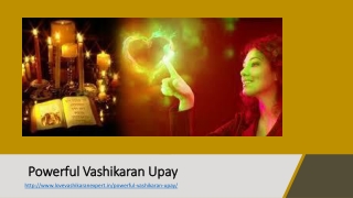  Powerful Vashikaran Upay