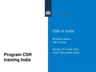 CSR in India