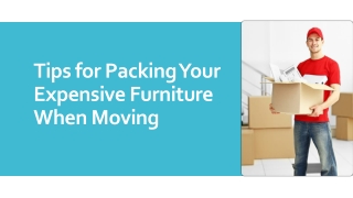 Packing Tips How to Prepare Furniture When Moving