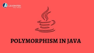 Polymorphism in Java