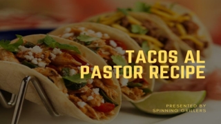 Tacos Al Pastor Recipe