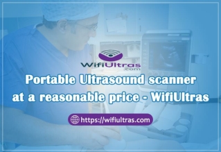 Buy a Portable Ultrasound equipment at a low-cost price from WifiUltras